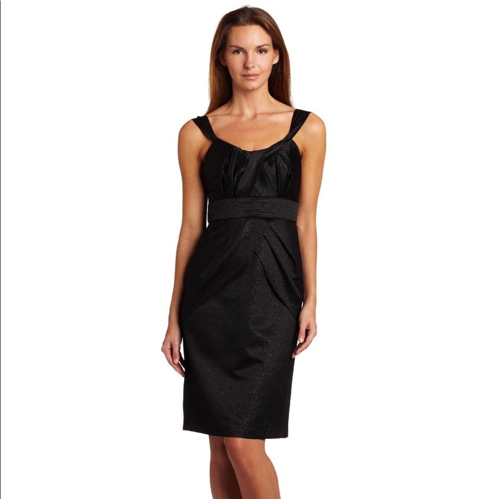 NWT! Max & Cleo Black Amanda Dress Size 8